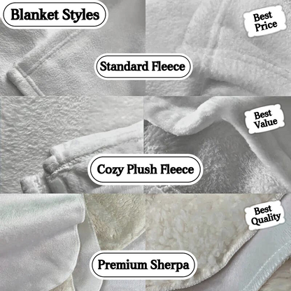 Elephant Baby Bump Blanket - Love, Grandma