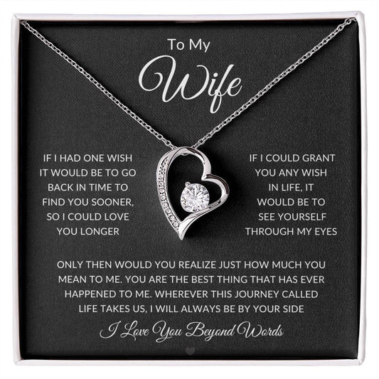 To My Wife - Forever Love Necklace II